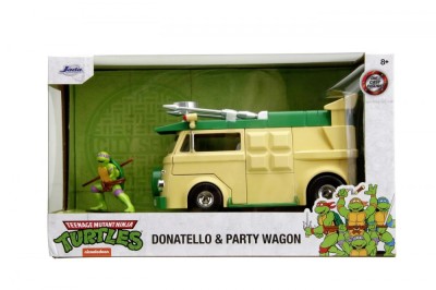 JADA NINJA SET FIGURINA DONATELLO SI VAGONUL DE PETRECERE 1:24 foto