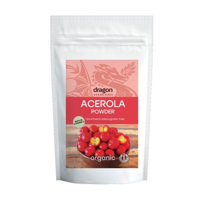 Pulbere de Acerola Raw Bio Dragon Superfoods 75gr foto