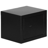 Seif standard cu cheie, 170x230x170 mm, Otel, Negru Household NewTrend