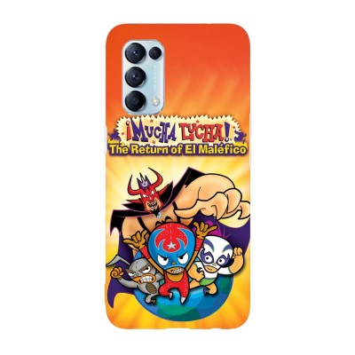Husa compatibila cu Oppo Find X3 Lite model Mucha Lucha El malefico, Silicon, TPU, Viceversa foto