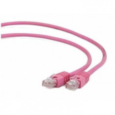 Cablu FTP Gembird Patchcord Cat 6 5m Roz foto