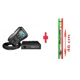PACHET Statie Radio CB Avanti SICURO 18 ASQ Vox + Antena Radio CB AVANTI Aldo Precalibrata 46cm