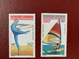 Gabon - Timbre sport, jocurile olimpice 1984, nestampilate MNH, Nestampilat