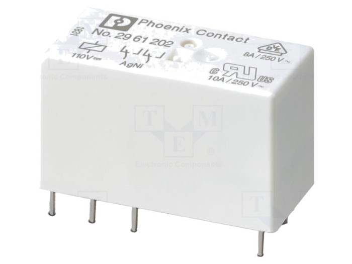 Releu miniatură Ubobină 24VDC