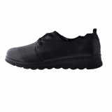 Pantofi dama, din piele naturala, Formazione, MX21072, negru