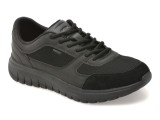 Cumpara ieftin Pantofi sport GEOX negri, U65N4B, din material textil