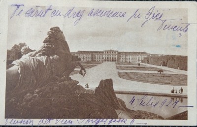 Carte Postala, Wien, 1924 foto