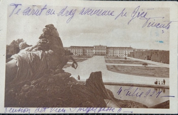 Carte Postala, Wien, 1924
