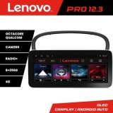 Navigatie Peugeot 607 Lenovo PRO 8+256 12.3 inch qled android 4G DSP gps internet Kit-607 CarStore Technology
