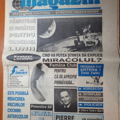 ziarul magazin 9 februarie 1995- art despre pierre cardin,harry belafonte,margar