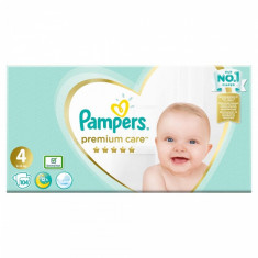 Scutece Pampers Premium Care 4 Mega Box, 104 buc/pachet foto