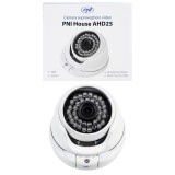 Camera supraveghere video PNI House AHD25 5MP, dome, lentila 3.6mm, 36 LED-uri IR, de exterior sau interior, IP66