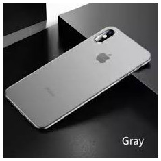 Husa cu spate transparent Hard Case For iPhone XS Max Gray