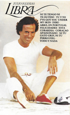 Casetă audio Julio Iglesias &amp;lrm;&amp;ndash; Libra, originală foto