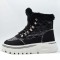 Ghete dama MBrands HI Tops, din material impermeabil lucios, imblaniti 37
