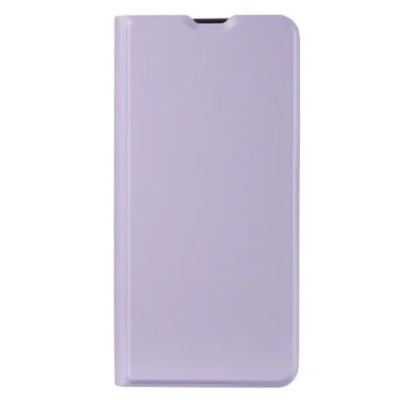 Husa Book Silicon Flip pentru Samsung Galaxy A14 4G/5G Mov foto