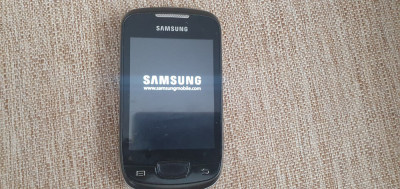 Smartphone Samsung Galaxy Mini S5570 Black White Liber retea Livrare gratuita! foto