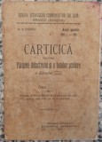 Carticica pentru platirea didactrului si a taxelor scolare// Eforia Scoalelor Centrale Gr. Or. Rom. Brasso (Brasov) 1910