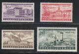 Cehoslovacia 1958 - Brno, arhitectura, serie neuzata