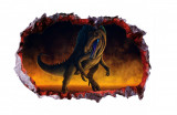 Cumpara ieftin Sticker decorativ cu Dinozauri, 85 cm, 4324ST-1