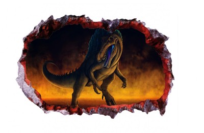 Sticker decorativ cu Dinozauri, 85 cm, 4324ST-1 foto