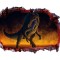 Sticker decorativ cu Dinozauri, 85 cm, 4324ST-1
