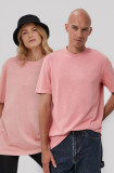 Cumpara ieftin Reebok Classic Tricou din bumbac culoarea roz, material neted