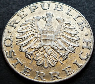 Moneda 10 SCHILLING - AUSTRIA, anul 1987 *cod 435 = circulata foto