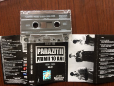parazitii primii 10 ani vol. 2 1994-2004 caseta audio muzica hip hop rap NRG!A foto