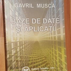 Baze de date si aplicatii de Gavril Musca