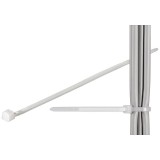 Bride plastic transparente 200x2.6mm pentru exterior ELEMATIC 100buc set