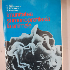 Imunitatea si imunoprofilaxia la animale- C. Vior, H. Raducanescu