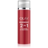 Olay Regenerist 2 in 1 Day Cream &amp; Serum cremă de zi și ser cu efect de fermitate antirid 2in1 50 ml