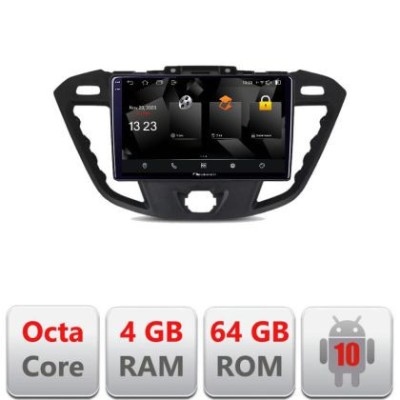 Navigatie Ford Transit Quad Core 5510-845 Android Octa Core 720p 4+64 DSP 360 camera carplay android auto CarStore Technology foto
