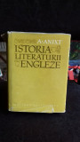 ISTORIA LITERATURII ENGLEZE - A. ANIXT