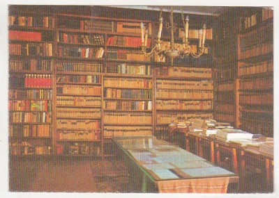 bnk cp Ciucea - Muzeul Octavian Goga - Biblioteca - necirculata foto