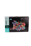 Labirint magnetic cu lumini pentru copii, 140 piese, 7.5 cm