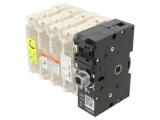 Separator fuzibil 4 poli 32A 750V pentru șină DIN Schneider Electric