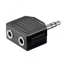 Adaptor Jack 3.5 mm stereo la 2x 3.5 mm stereo mama Goobay