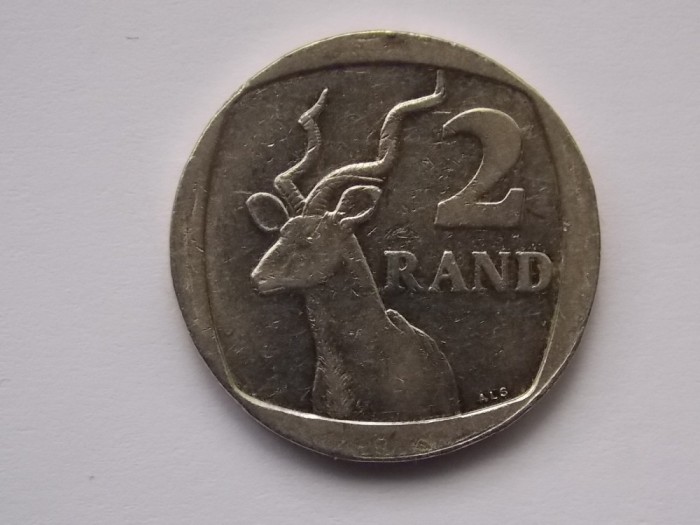 2 RAND 1999 AFRICA DE SUD-UMZANTSI AFRIKA