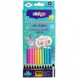 Set 12 creioane colorate pastel | Strigo