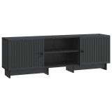 vidaXL Cabinet TV Negru 150 x 31 x 50 cm Lemn prelucrat 893996