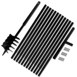 Cumpara ieftin Burghiu de sol cu maner 180 mm cu tub prelungitor 13 m, otel