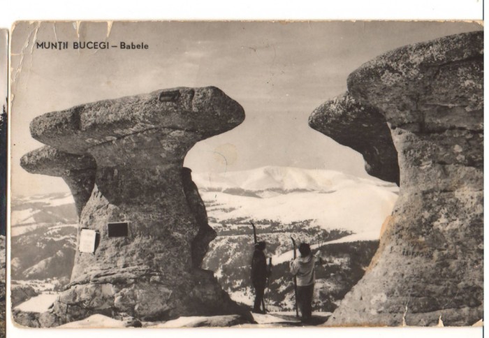 CPIB 22705 - CARTE POSTALA - MUNTII BUCEGI. BABELE, RPR