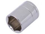 Cheie Tubulară Hexagonală 25mm 1/2&quot; Oțel Crom-Vanadium