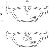 BREMBO P 06 013 PRIME LINE set placute frana,frana disc