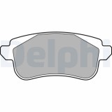 Set placute frana spate DELPHI, Renault Espace V, 02.2015-, Grand Scenic IV, 09.2016-, Megane IV Grandtour/Liftback, 11.2015-, Scenic IV, 09.2016-, T