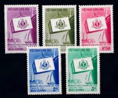 Vietnam Sud 1957 - Colombo conf., vapoare, serie neuzata foto