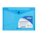 Mapa plic cu capsa PP A5,albastru, Strigo