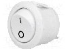 Intrerupator OFF-ON, 2 pozitii, SPST, SCI - R13-112A-02-WW-2D